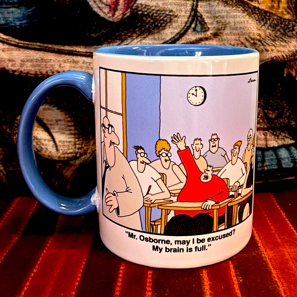💭 Vintage 90s Gary Larson Far Side Mr. Osborne Coffee Mug